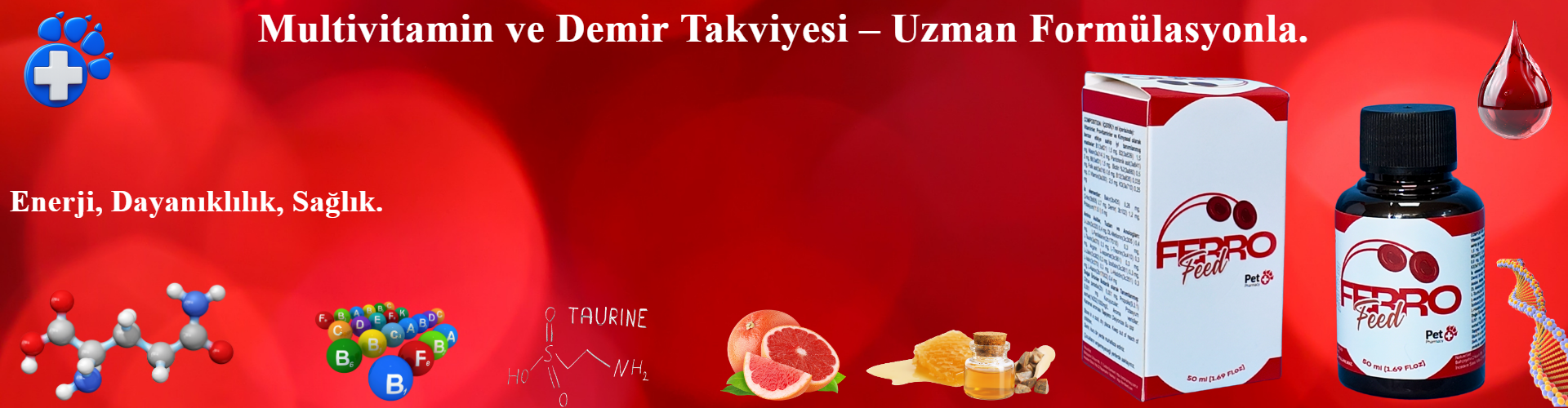 FerroFeed Kedi & Köpek İçin Demir Takviyesi