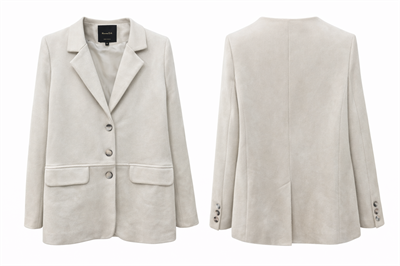 Masino Süet Blazer Ceket Bej