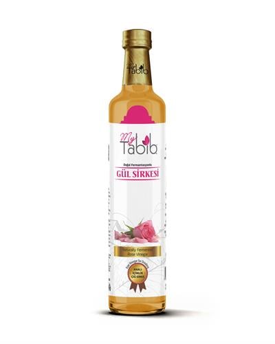 GÜL SİRKESİ-ANALI İÇİMLİK ÇİĞ SİRKE 500 ML
