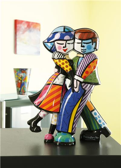 Cheek to Cheek Figur - Romero Britto