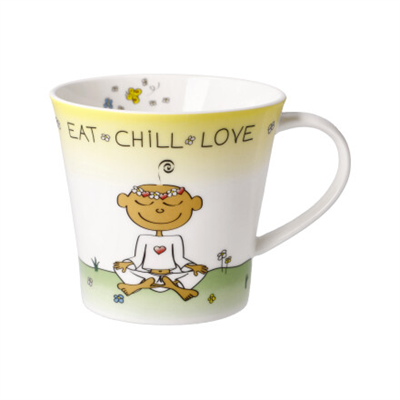 Goebel Porzellan GmbHGoebel x Barbara Schauer54103021Eat Chill Love – Goebel TürkiyeEat Chill Love Kupa - Barbara Schauer