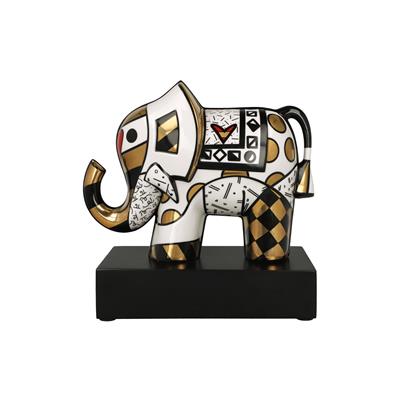 Golden Great India Figur - Romero Britto 