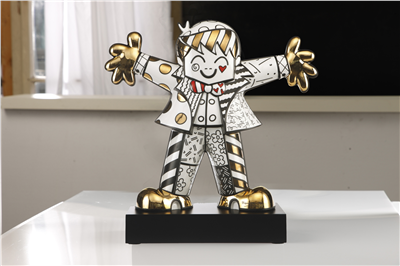 Goebel Porzellan GmbHGoebel66452401Golden Hug Too Figur - Romero Britto | GoebelGolden Hug Too Figur - Romero Britto