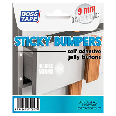 Boss Tape Dolap Stoperi 9 Mm 48 Adet Bt-03010