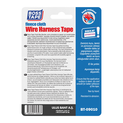 BOSS TAPE ÖZEL BANT BEZ BANT 19 MM x 9.14M BT-09010