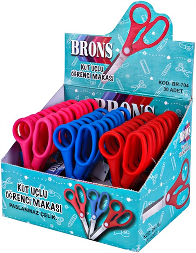 BRONS MAKAS ÖĞRENCİ KÜT UÇLU BR-704