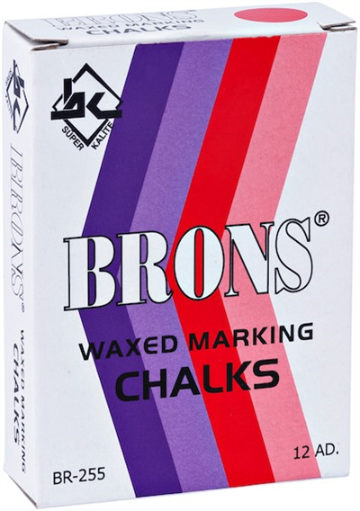 Brons Marka Tebeşiri Kırmızı (BR-255)