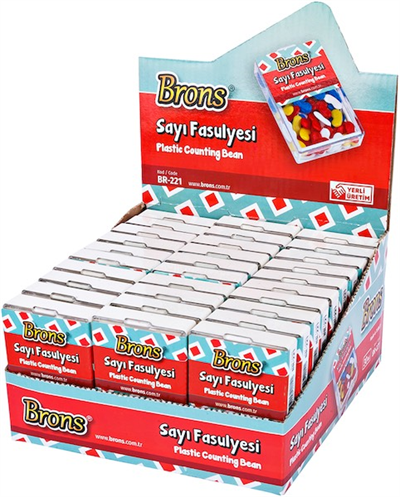 Brons Plastik Sayı Fasulyesi (Br-221)