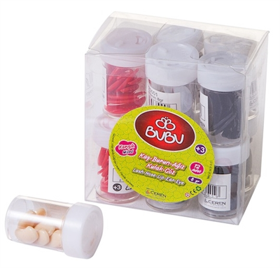 Bu-Bu Kaş-Burun-Ağız-Kulak-Göz Seti (8 Gr.)