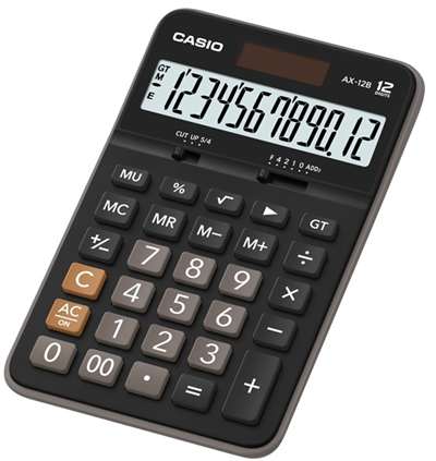 Casio AX-12B Masaüstü Hesap Makinesi (12 Haneli)