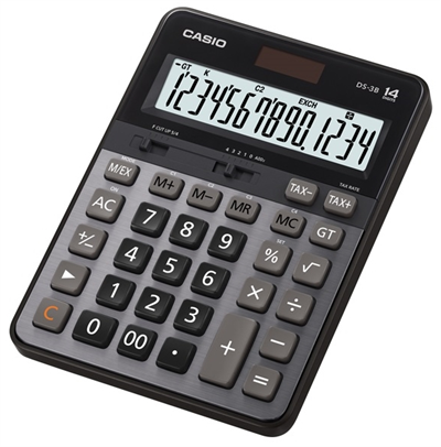 Casio Hesap Makinesi Masaüstü DS-3B 14 Hane
