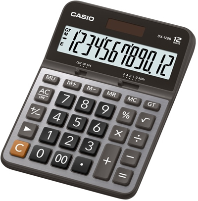 Casio DX-120B Masaüstü Hesap Makinesi - 12 Hane