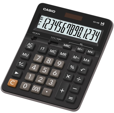 CASIO HESAP MAKİNESİ MASAÜSTÜ GX-14B 14 HANE