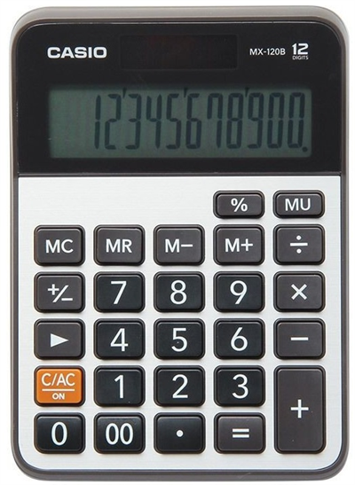 Casio Masaüstü Hesap Makinesi 12 Hane MX-120B