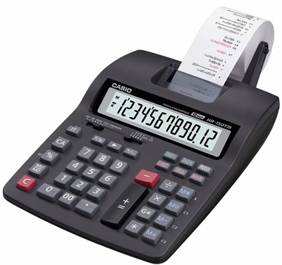 Casio HR-150RC Şeritli Hesap Makinesi (12 Hane)