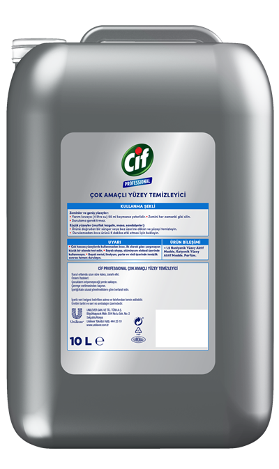 CİF PROFESSIONAL ÇOK AMAÇLI YÜZEY TEMİZLEYİCİ 10L 68686184