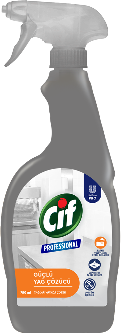 CİF PROFESSIONAL GÜÇLÜ YAĞ ÇÖZÜCÜ SPREY 750 ML 68686180