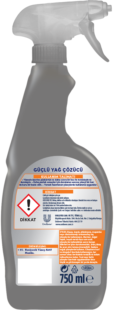 CİF PROFESSIONAL GÜÇLÜ YAĞ ÇÖZÜCÜ SPREY 750 ML 68686180