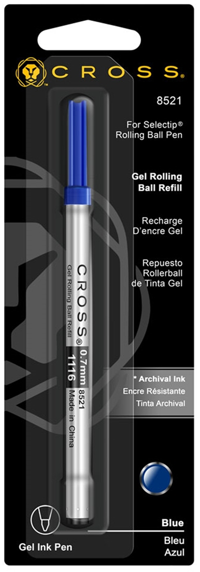 CROSS TÜKENMEZ KALEM  REFİLİ FINE MAVİ 8512D