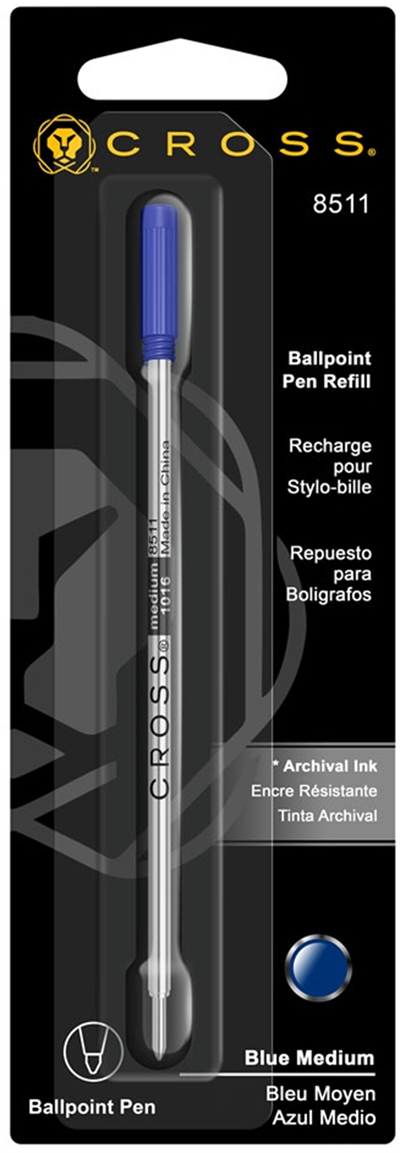 CROSS TÜKENMEZ KALEM  REFİLİ MEDIUM MAVİ 8511D