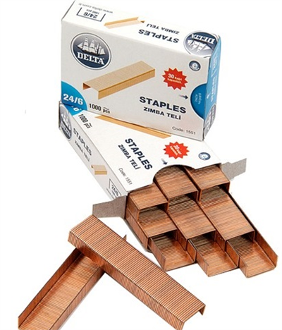 Delta Zımba Teli No: 24/6 Sarı