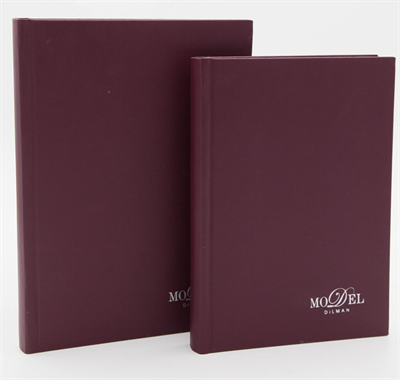 DİLMAN DEFTER MODELİST CİLTLİ SERT KAPAK 17x24 160 YP KARELİ 6015
