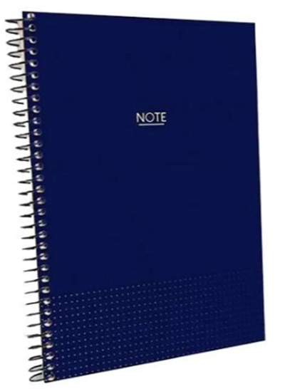 DİLMAN DEFTER NOTE SPİRALLİ SERT KAPAK 17x24 120 YP ÇİZGİLİ 2268