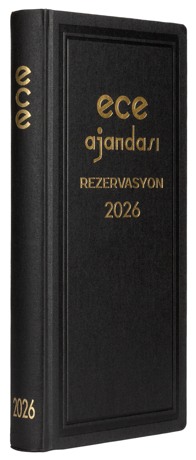 ECE AJANDA TİCARİ SERİ 17x33 REZERVASYON AVRASYA