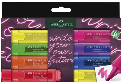 Faber-Castell Fosforlu Kalem Genz 46 Set 8Li 254601