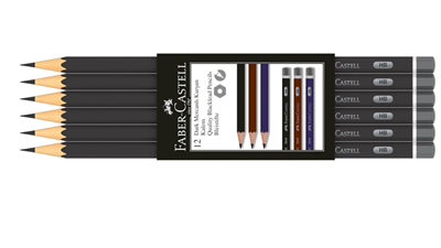 Faber-Castell Kurşun Kalem Dark Mercanlı HB Bandrol (FSC)