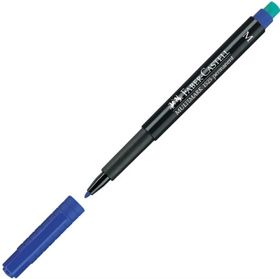 Faber-Castell Permanent Kalem S Mavi 152351