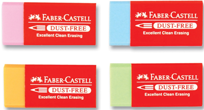 FABER SİLGİ DUST-FREE RENKLİ 24 LÜ 187125