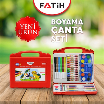 FATİH BOYAMA SETİ ÇANTALI (YENİ ÜRÜN) FA33300ÇBS