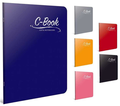 GIPTA DEFTER C BOOK A5 TEL DİKİŞ PP KAPAK 40 YP. ÇİZGİLİ 6909