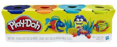 Hasbro Play-Doh Oyun Hamuru 4Lü Paket (Klasik Renkler)