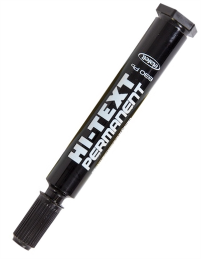 Hi-Text 830PBS Permanent Marker Yuvarlak Uç - Siyah