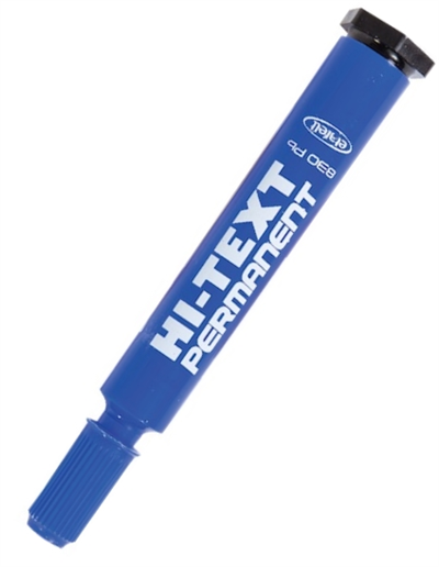 Hi-Text 830PBM Permanent Marker Yuvarlak Uç Mavi