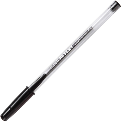 Hi-Text Tükenmez Kalem 1.0 mm Siyah (661M)