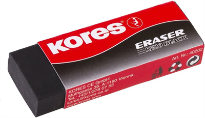 Kores Silgi  Ke20 60X21X10Mm Siyah  40202