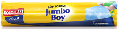 Koroplast Çöp Torbası Güçlü Jumbo (80x110 cm) - 7li Paket