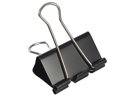 Kraf Binder Clips (Kıskaç) 41 mm - 441G (12li Paket)