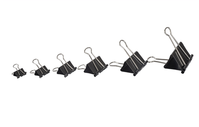 Kraf Binder Clips (Kıskaç) 41 mm - 441G (12li Paket)