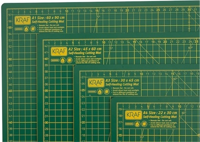 KRAF Kesim Tablası Cuttıng Mat A2 45x60 Cm 3002G