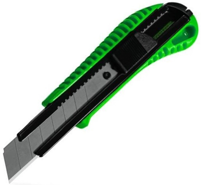 Kraf 629G Geniş Maket Bıçağı - Plastik Gövde Metal Ağız