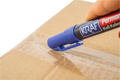 Kraf 230 Permanent Markör Kesik Uç - Siyah