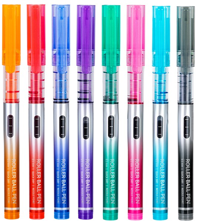 Kraf Enjoy 299 İğne Uç Roller Kalem Seti - 0.5 mm (8 Renk)