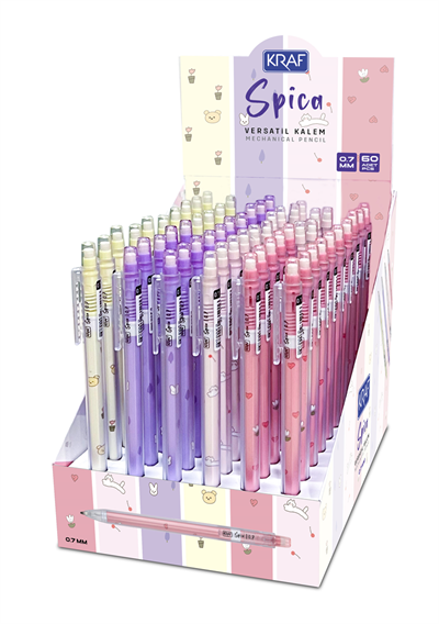 Kraf Versatil Kalem Spica 0.7 60lı MP-125