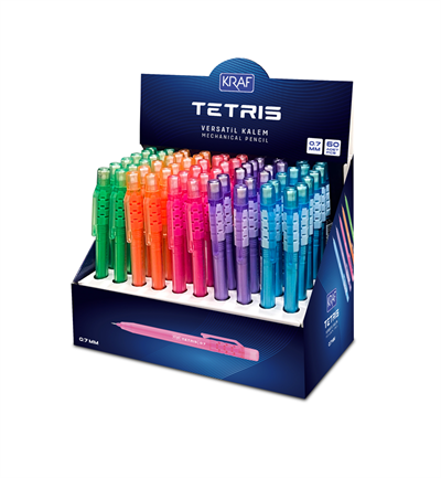 Kraf Versatil Kalem Tetrıs 0.7 60lı MP-100