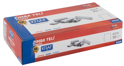 Kraf 23/6 Zımba Teli - 1000li Paket