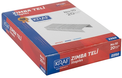 KRAF Zımba Teli No : 10 Beyaz 1000li 225G